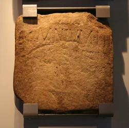 Fragment av en romersk tablett